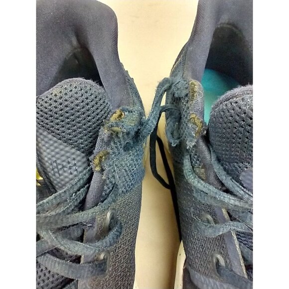 NIKE KYRIE 3 OBSIDIAN METALLIC GOLD BLUE SUMMIT Mens 12.5 852395-400 Sneakers - Picture 8 of 12